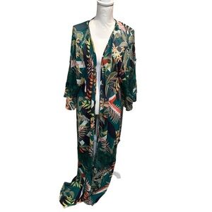 SHEIN Curve Vibrant Print‎ Kimono size 1X
